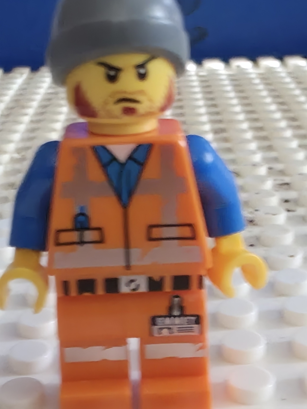 LEGO Construction Worker Emmett Minifigure
